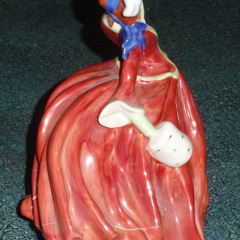 Vintage Royal Doulton Porcelain Collectible Figurine "Autumn Breezes" HN1936 - Picture 6 of 9